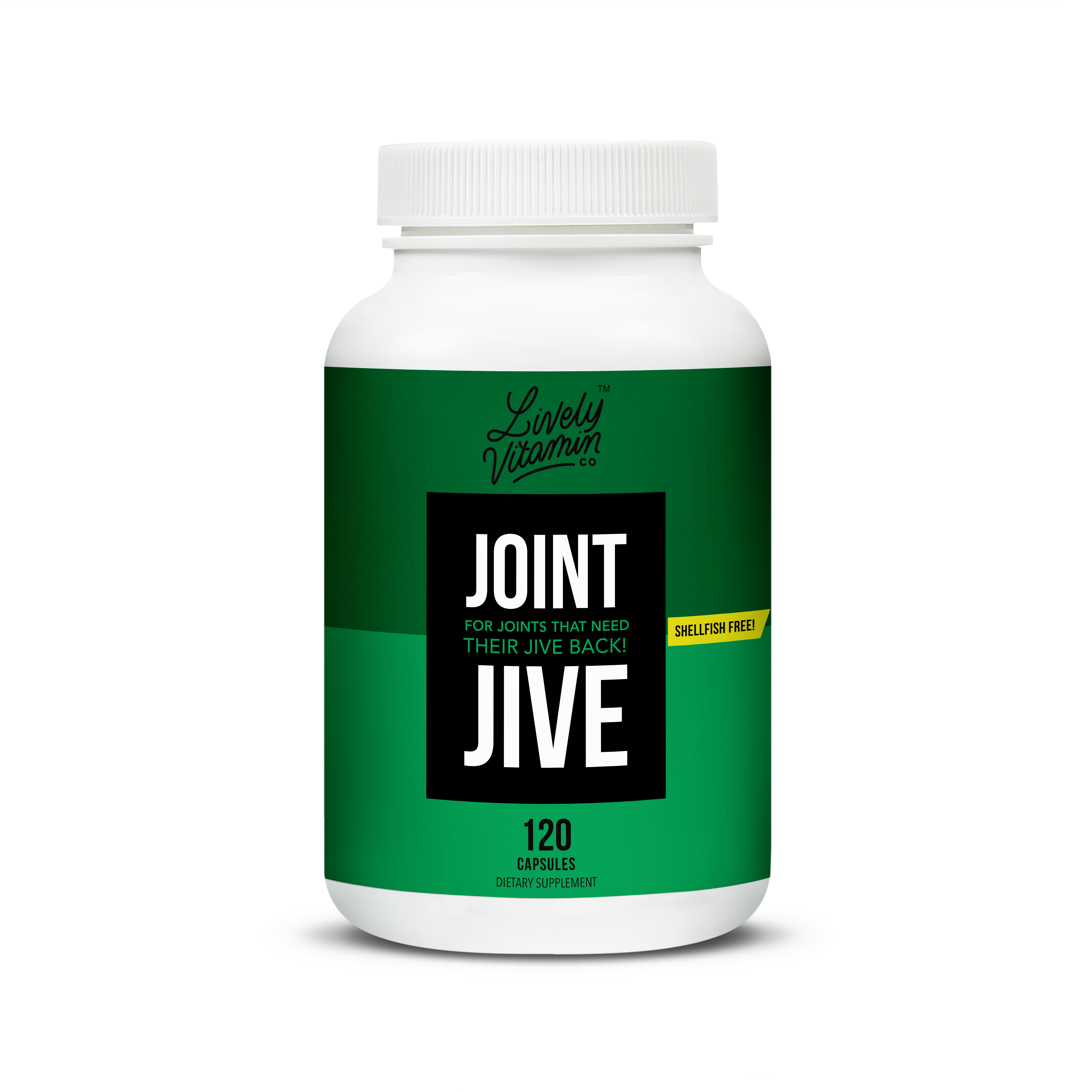 Lively Vitamin Co. Joint Jive 120 capsules joint jive best joint supplements for joint pain joint supplements nutrition store madison wi lively vitamin co