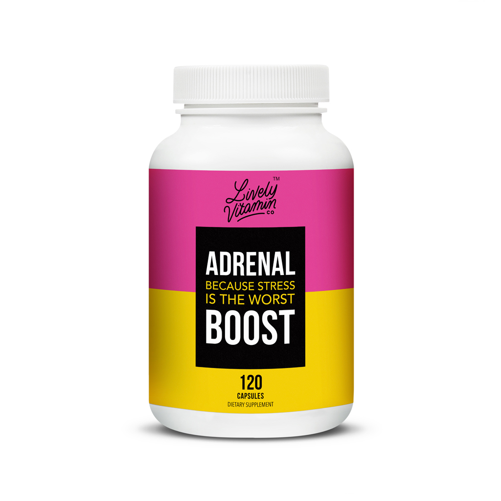 Lively Vitamin Co. Adrenal Boost 120 capsules