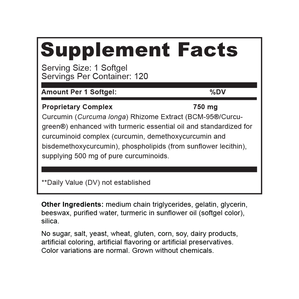 Lively Vitamin Co. Supplement Facts CuraHealth
