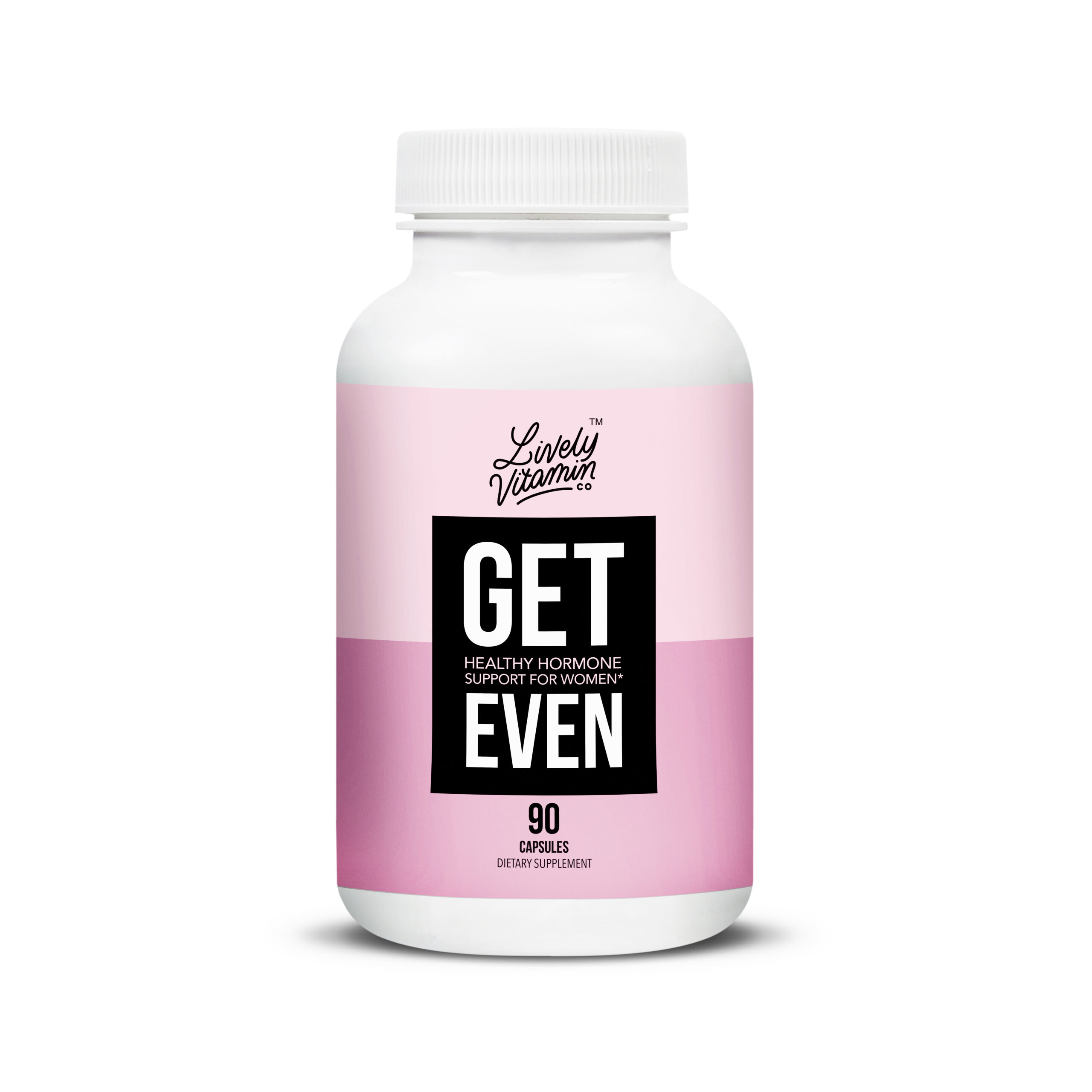 Lively Vitamin Co Get Even 90 capsules Get Even Lively Vitamin Co Supplements to Balance hormones best menopause supplements women's hormone balance supplements