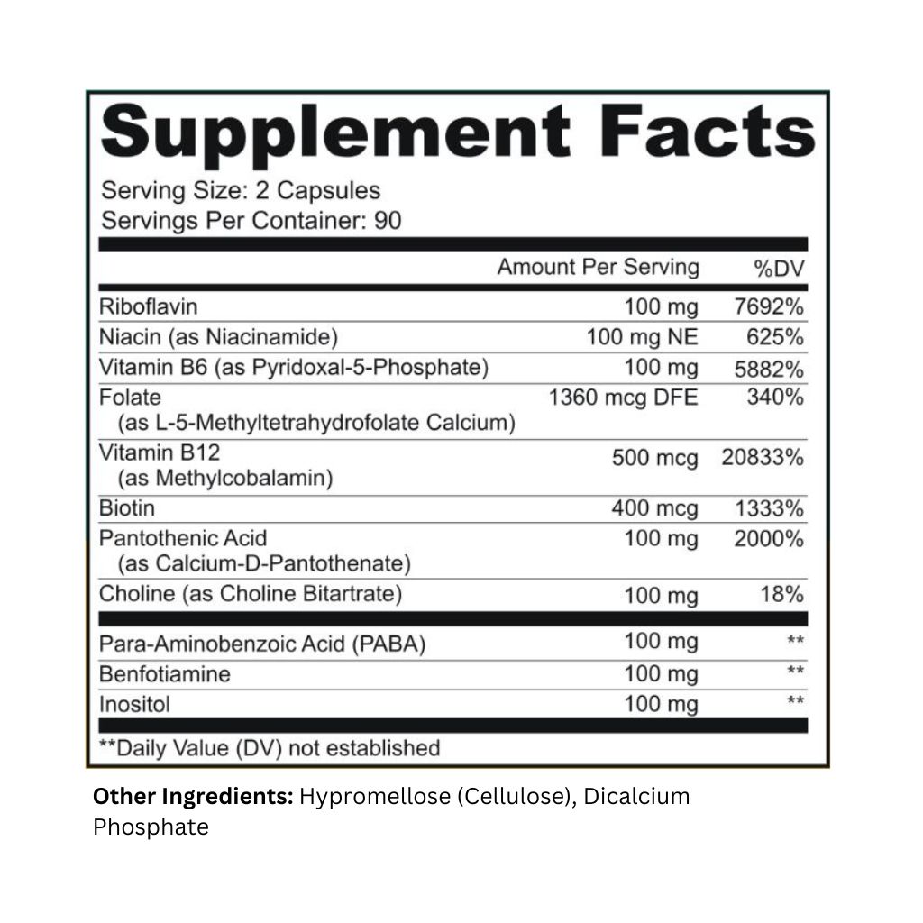 Lively Vitamin Co. Busy Bee 180 Capsules Supplement Facts Lively Vitamin Co. Busy Bee 180 Capsules Supplement Facts