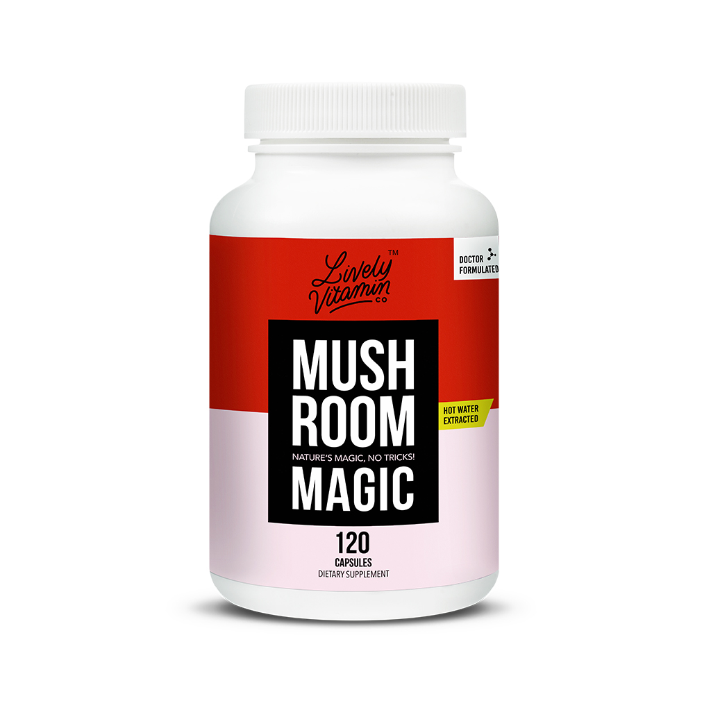 Lively Vitamin Co. Mushroom Magic 120 capsules