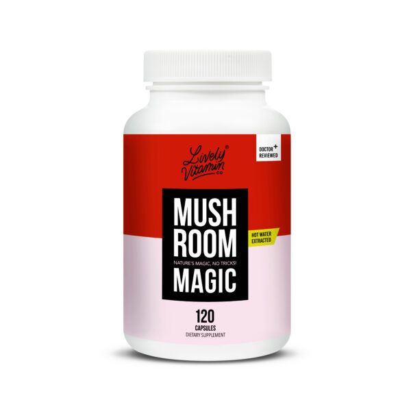 Lively Vitamin Co. Mushroom Magic 120 capsules