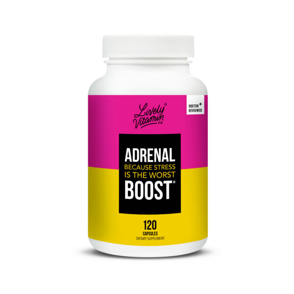 Lively Vitamin Co. Adrenal Boost 120 capsules