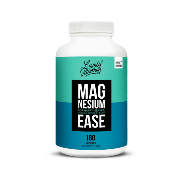 Lively Vitamin Co. Magnesium Ease 180 capsules