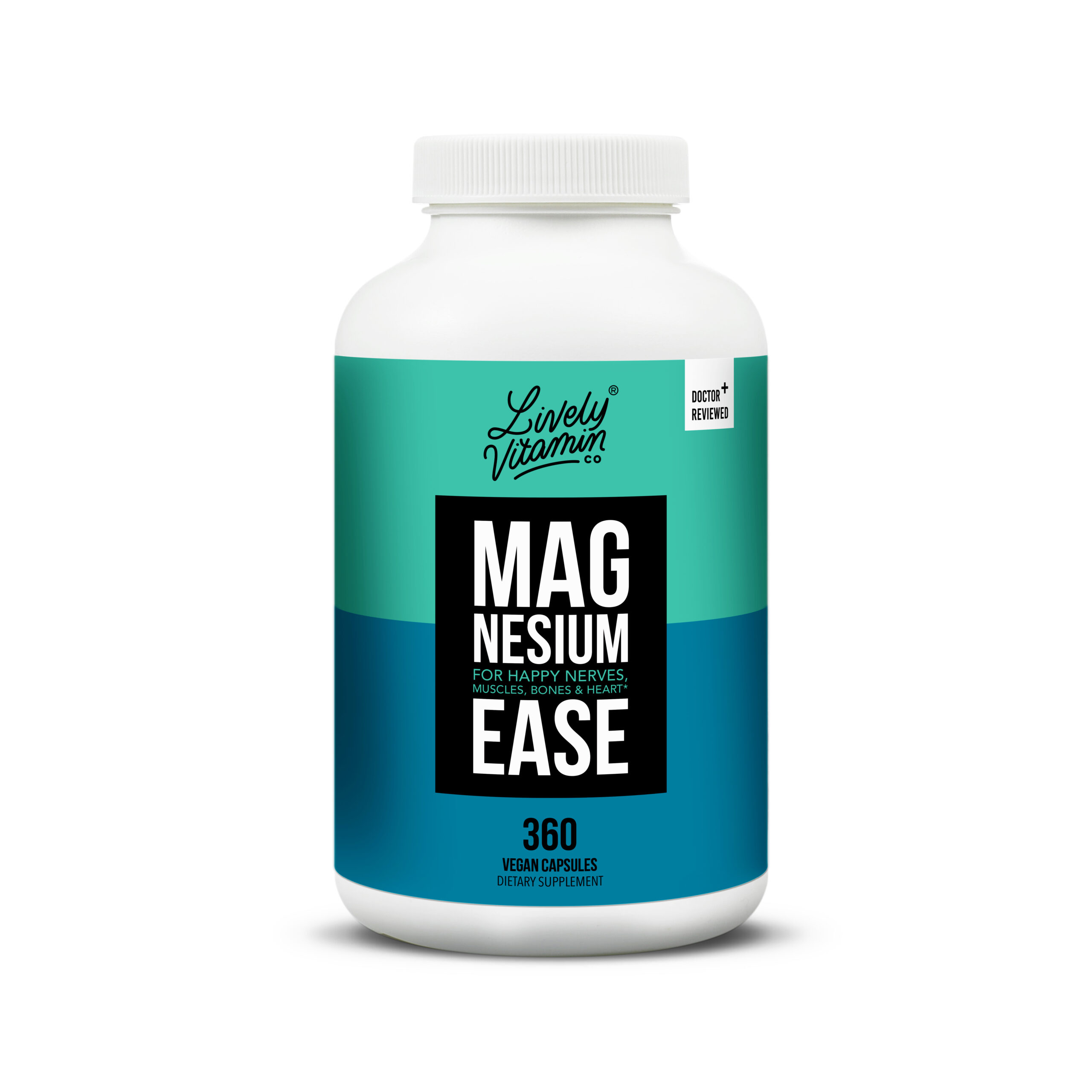 Magnesium Ease Lively Vitamin Co. Best Magnesium Supplement