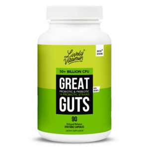 Lively Vitamin Co. Great Guts 50+ billion 90 capsules