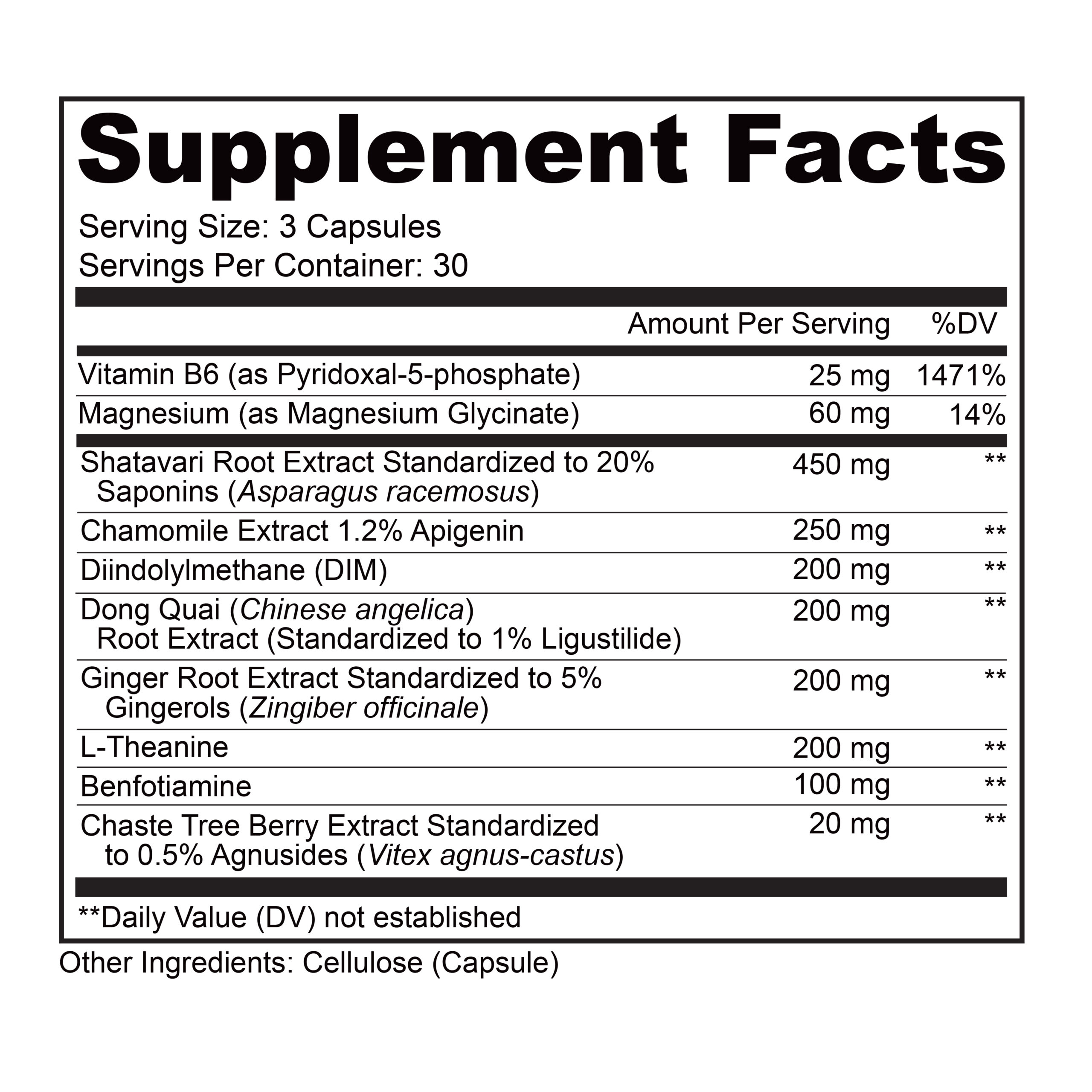 06.25_LV_Amazon_GetEven90_Deck Lively Vitamin Co. Get Even Capsules Supplement Facts